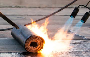 Netherclay asphalt flat roofing repairs